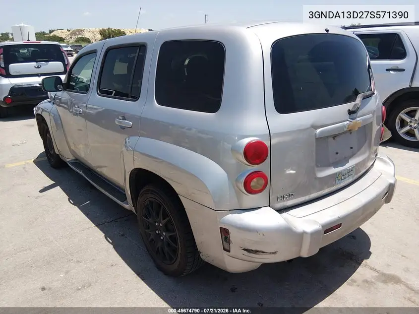 2007 Chevrolet Hhr Ls VIN: 3GNDA13D27S571390 Lot: 45674790