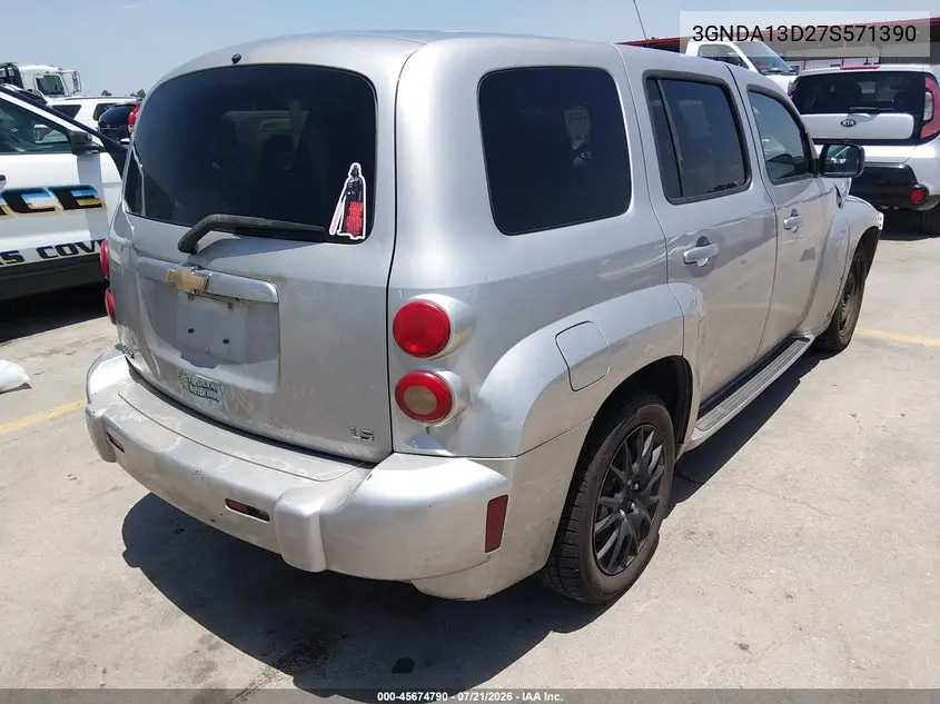 2007 Chevrolet Hhr Ls VIN: 3GNDA13D27S571390 Lot: 45674790