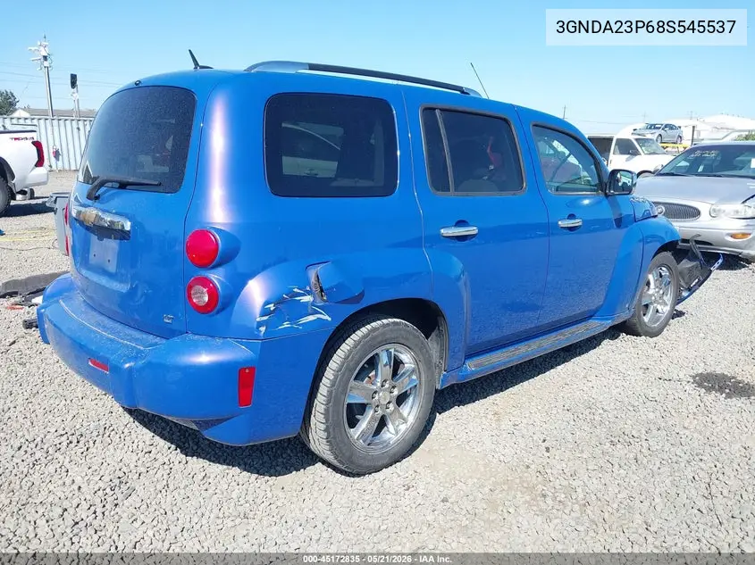 2008 Chevrolet Hhr Lt VIN: 3GNDA23P68S545537 Lot: 45172835