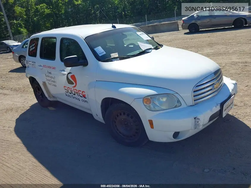 2008 Chevrolet Hhr Ls VIN: 3GNCA13D38S695617 Lot: 45224356