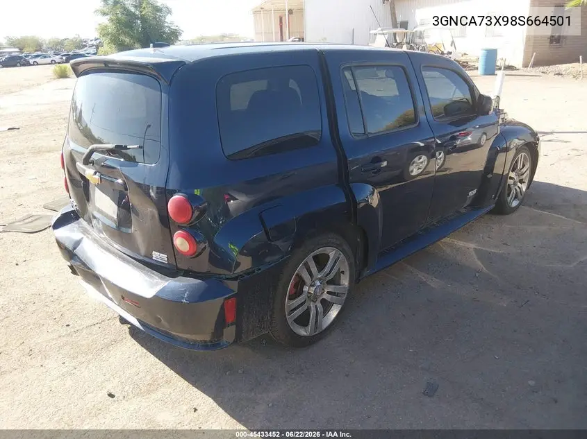 2008 Chevrolet Hhr Ss VIN: 3GNCA73X98S664501 Lot: 45433452