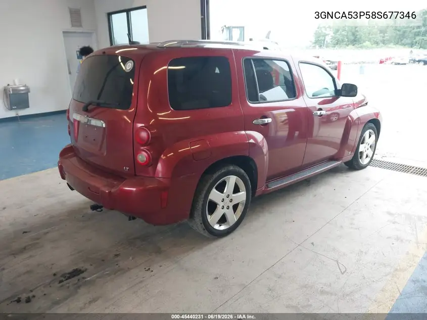 2008 Chevrolet Hhr Lt VIN: 3GNCA53P58S677346 Lot: 45440231