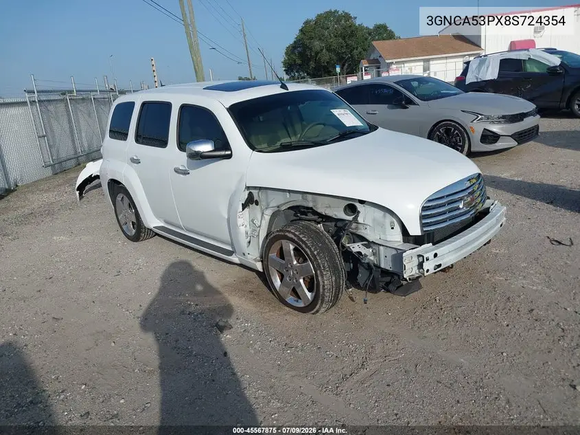 2008 Chevrolet Hhr Lt VIN: 3GNCA53PX8S724354 Lot: 45567875