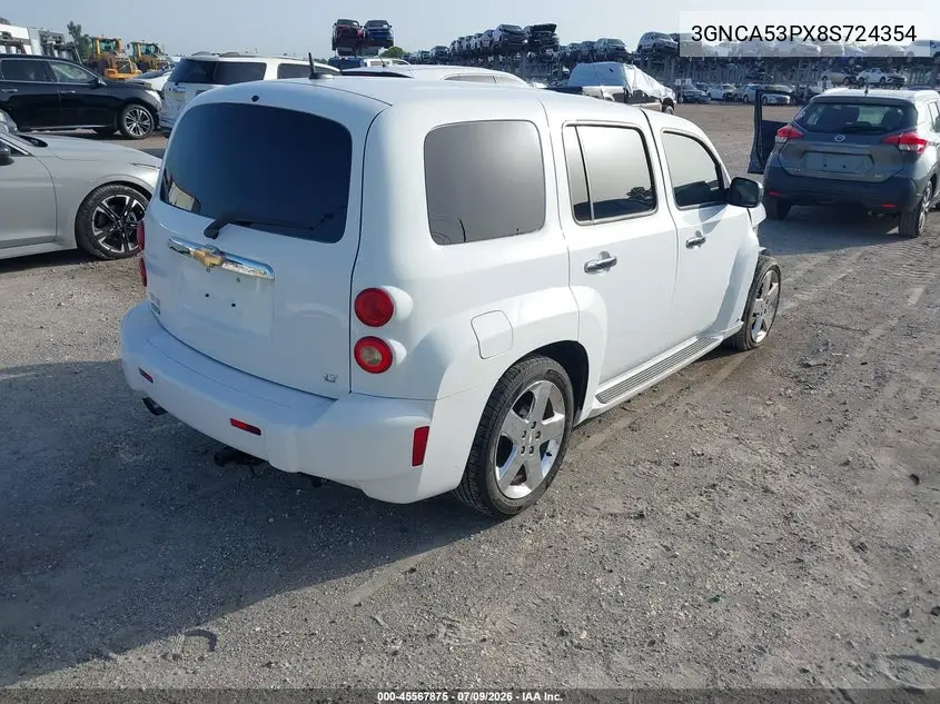 2008 Chevrolet Hhr Lt VIN: 3GNCA53PX8S724354 Lot: 45567875