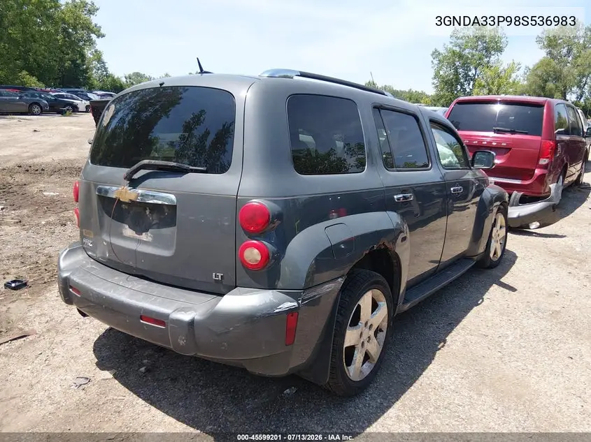 2008 Chevrolet Hhr Lt VIN: 3GNDA33P98S536983 Lot: 45599201