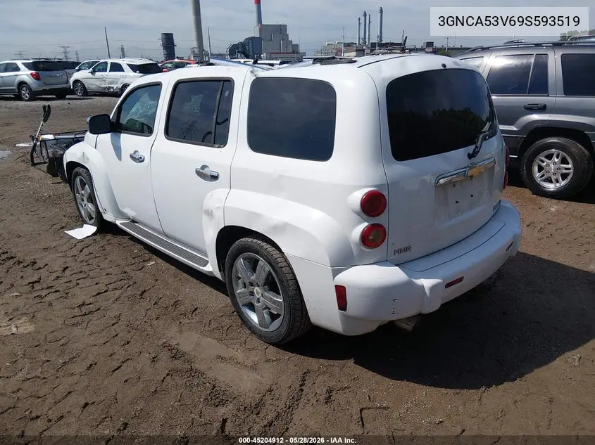 2009 Chevrolet Hhr Lt VIN: 3GNCA53V69S593519 Lot: 45204912