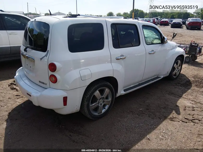 2009 Chevrolet Hhr Lt VIN: 3GNCA53V69S593519 Lot: 45204912