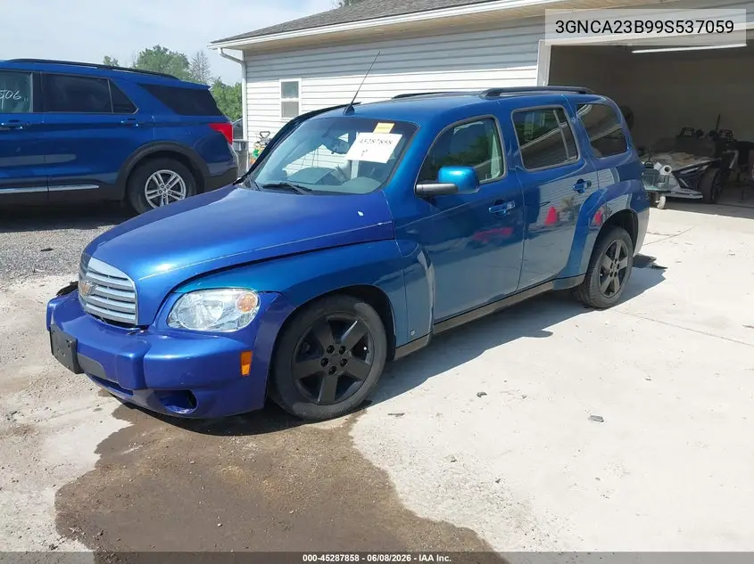 2009 Chevrolet Hhr Lt VIN: 3GNCA23B99S537059 Lot: 45287858