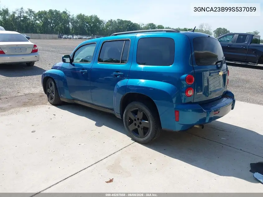 2009 Chevrolet Hhr Lt VIN: 3GNCA23B99S537059 Lot: 45287858