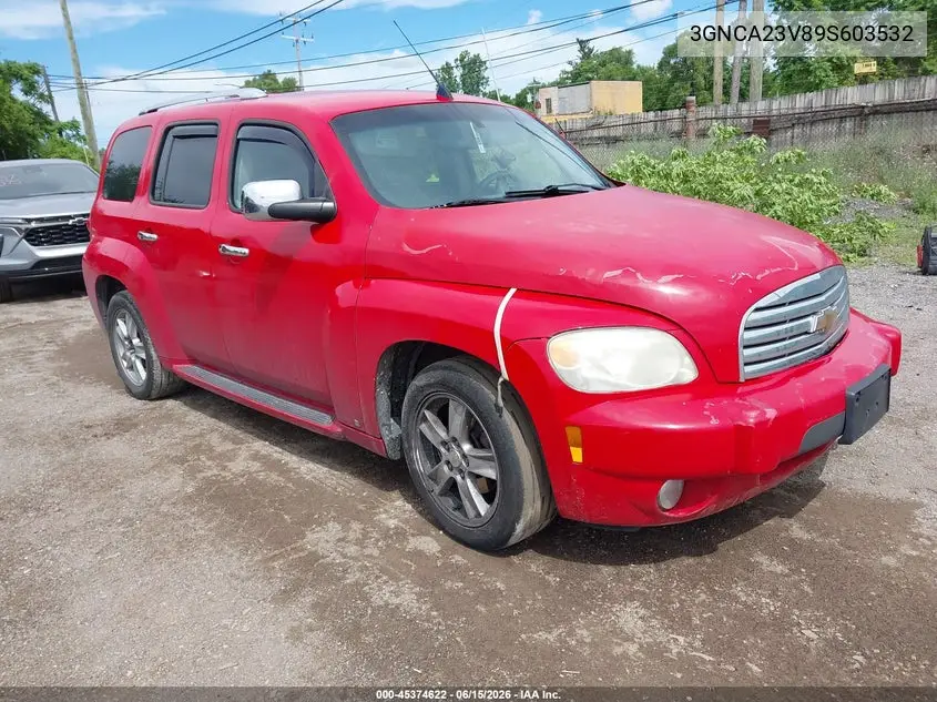 2009 Chevrolet Hhr Lt VIN: 3GNCA23V89S603532 Lot: 45374622