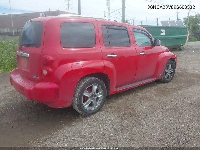 2009 Chevrolet Hhr Lt VIN: 3GNCA23V89S603532 Lot: 45374622