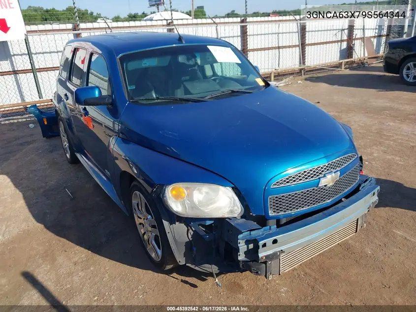 2009 Chevrolet Hhr Ss VIN: 3GNCA63X79S564344 Lot: 45392542