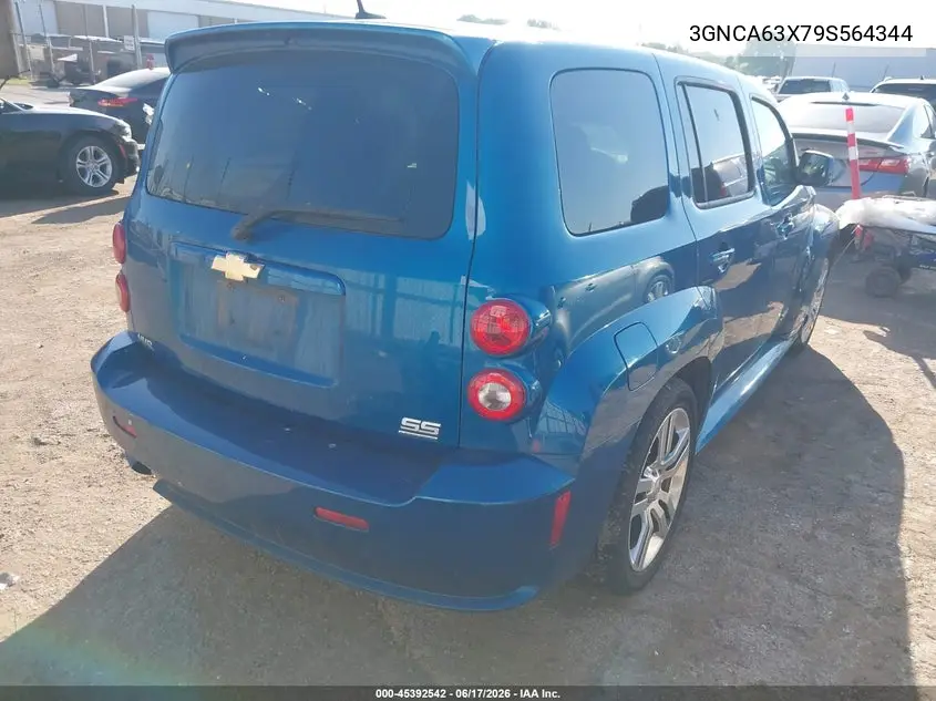 2009 Chevrolet Hhr Ss VIN: 3GNCA63X79S564344 Lot: 45392542