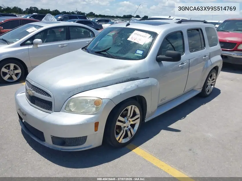 2009 Chevrolet Hhr Ss VIN: 3GNCA63X99S514769 Lot: 45416445
