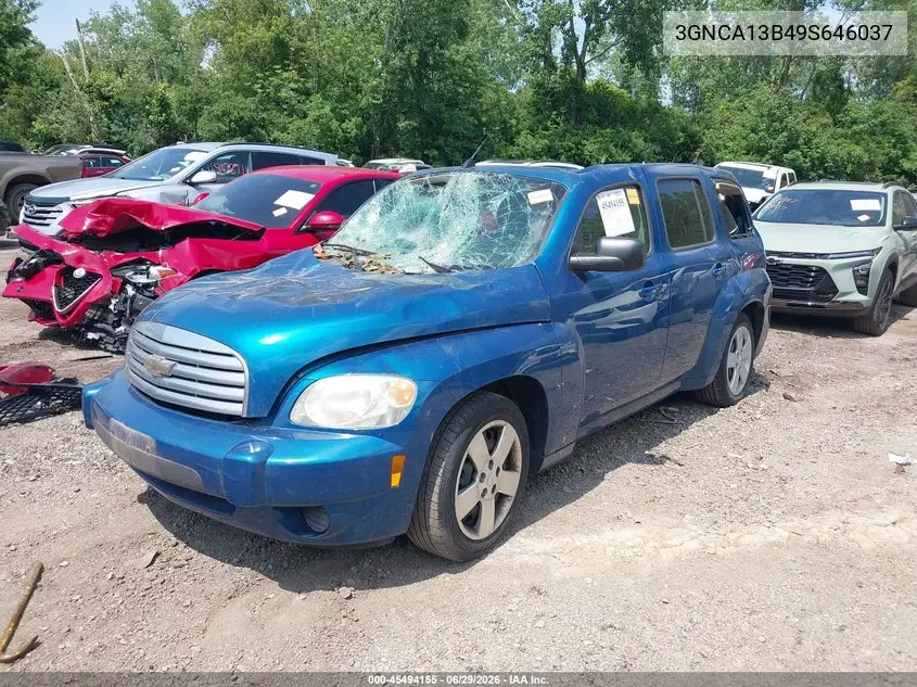 2009 Chevrolet Hhr Ls VIN: 3GNCA13B49S646037 Lot: 45494155
