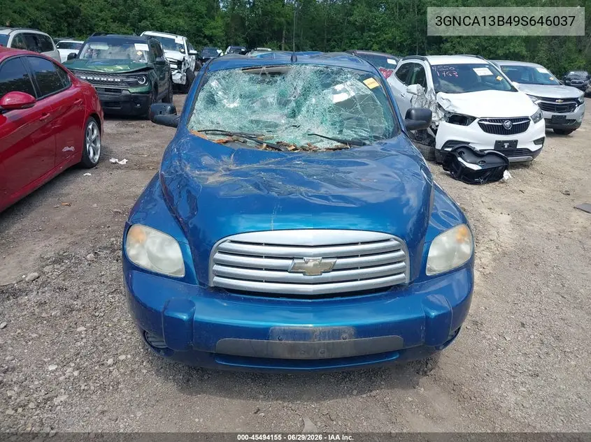 2009 Chevrolet Hhr Ls VIN: 3GNCA13B49S646037 Lot: 45494155