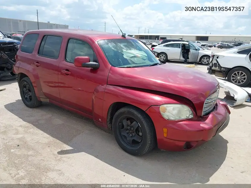 2009 Chevrolet Hhr Lt VIN: 3GNCA23B19S547357 Lot: 45540200