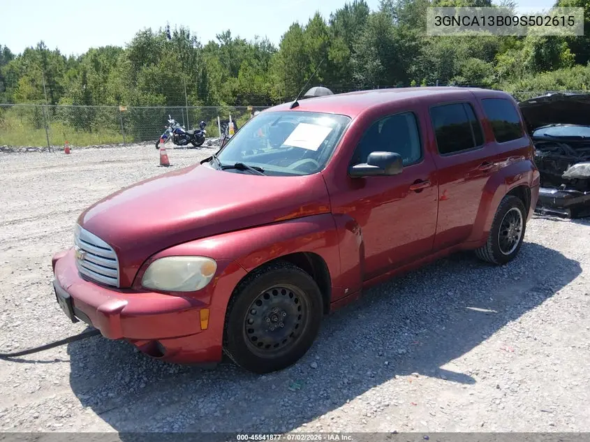2009 Chevrolet Hhr Ls VIN: 3GNCA13B09S502615 Lot: 45541877