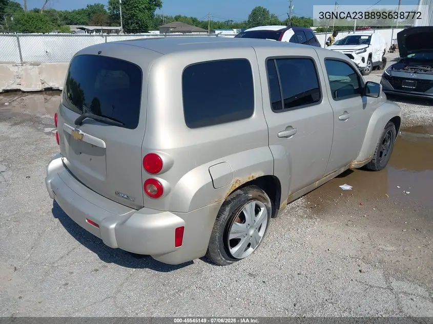 2009 Chevrolet Hhr Lt VIN: 3GNCA23B89S638772 Lot: 45545149