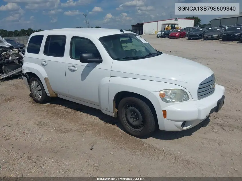 2009 Chevrolet Hhr Ls VIN: 3GNCA13B79S609340 Lot: 45591085