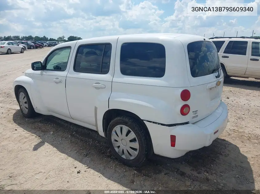 2009 Chevrolet Hhr Ls VIN: 3GNCA13B79S609340 Lot: 45591085