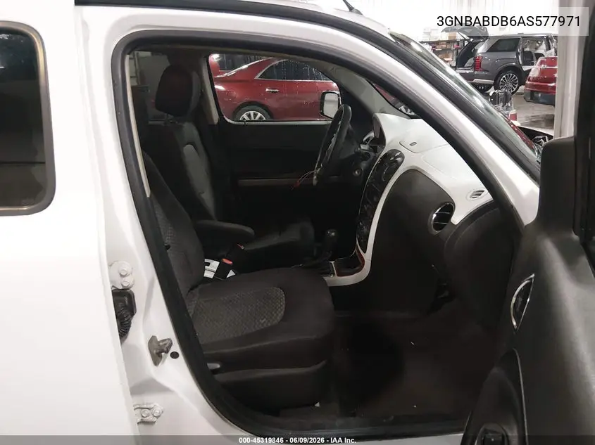 2010 Chevrolet Hhr Lt VIN: 3GNBABDB6AS577971 Lot: 45319846