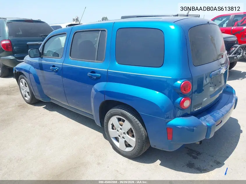 2010 Chevrolet Hhr Ls VIN: 3GNBAADB0AS613812 Lot: 45462588