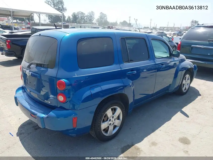 2010 Chevrolet Hhr Ls VIN: 3GNBAADB0AS613812 Lot: 45462588