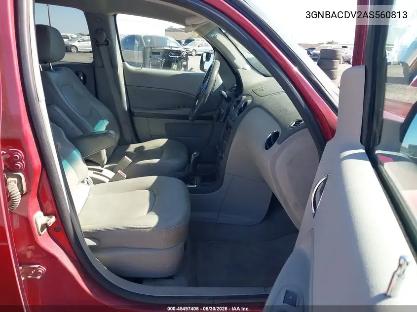 2010 Chevrolet Hhr Lt VIN: 3GNBACDV2AS560813 Lot: 45497406