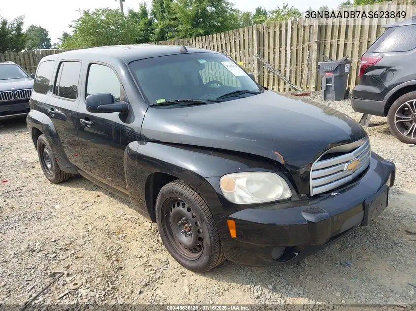 2010 Chevrolet Hhr Ls VIN: 3GNBAADB7AS623849 Lot: 45636526