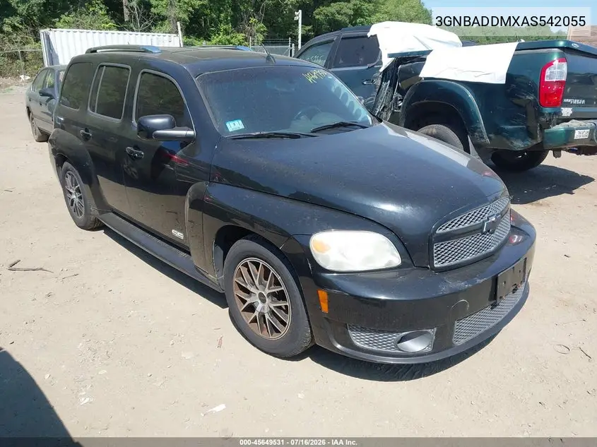 2010 Chevrolet Hhr Ss VIN: 3GNBADDMXAS542055 Lot: 45649531