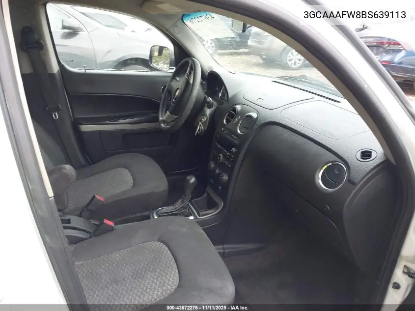 3GCAAAFW8BS639113 2011 Chevrolet Hhr Panel Ls