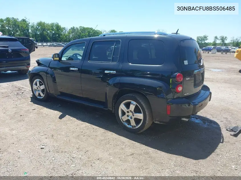 2011 Chevrolet Hhr Lt VIN: 3GNBACFU8BS506485 Lot: 45240642