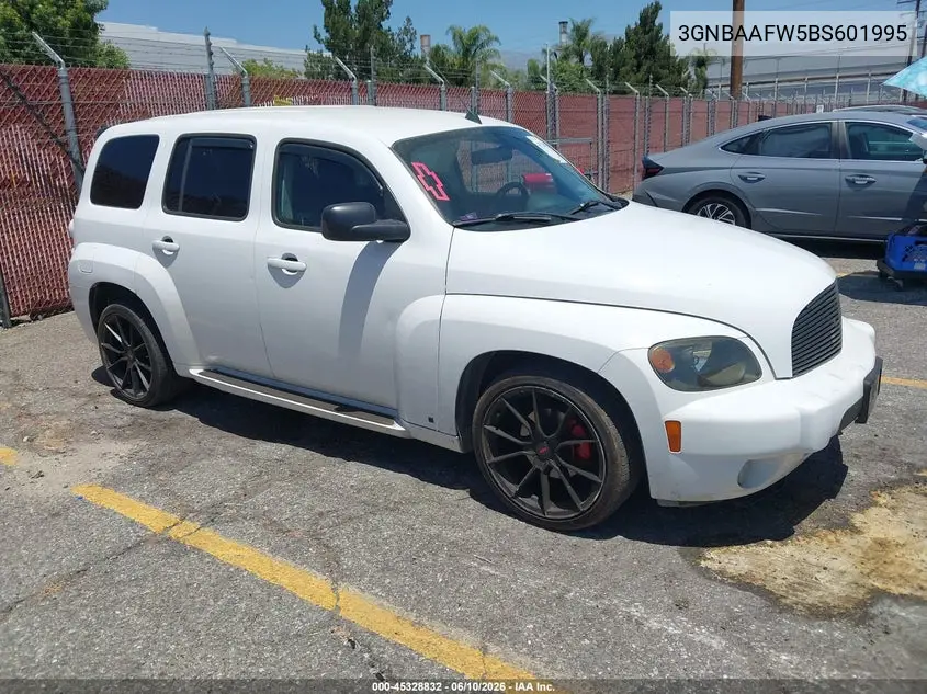 2011 Chevrolet Hhr Ls VIN: 3GNBAAFW5BS601995 Lot: 45328832