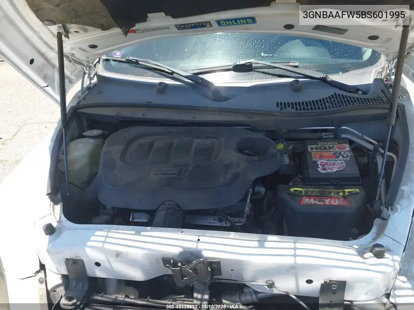 2011 Chevrolet Hhr Ls VIN: 3GNBAAFW5BS601995 Lot: 45328832
