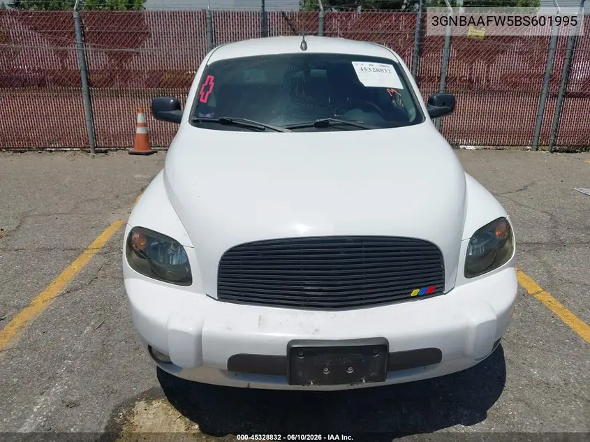 2011 Chevrolet Hhr Ls VIN: 3GNBAAFW5BS601995 Lot: 45328832
