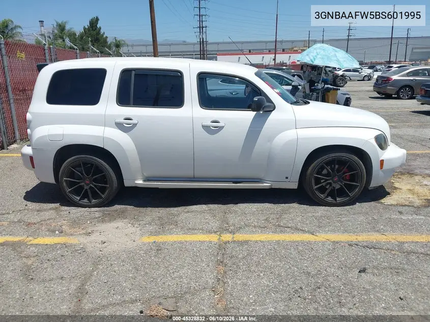 2011 Chevrolet Hhr Ls VIN: 3GNBAAFW5BS601995 Lot: 45328832