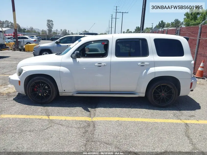 2011 Chevrolet Hhr Ls VIN: 3GNBAAFW5BS601995 Lot: 45328832