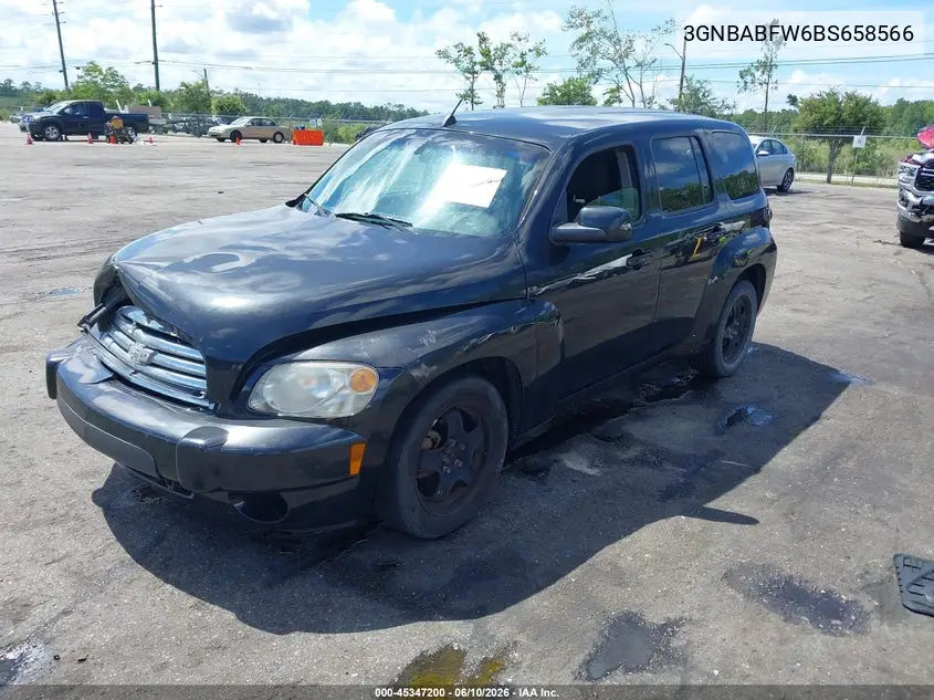 2011 Chevrolet Hhr Lt VIN: 3GNBABFW6BS658566 Lot: 45347200