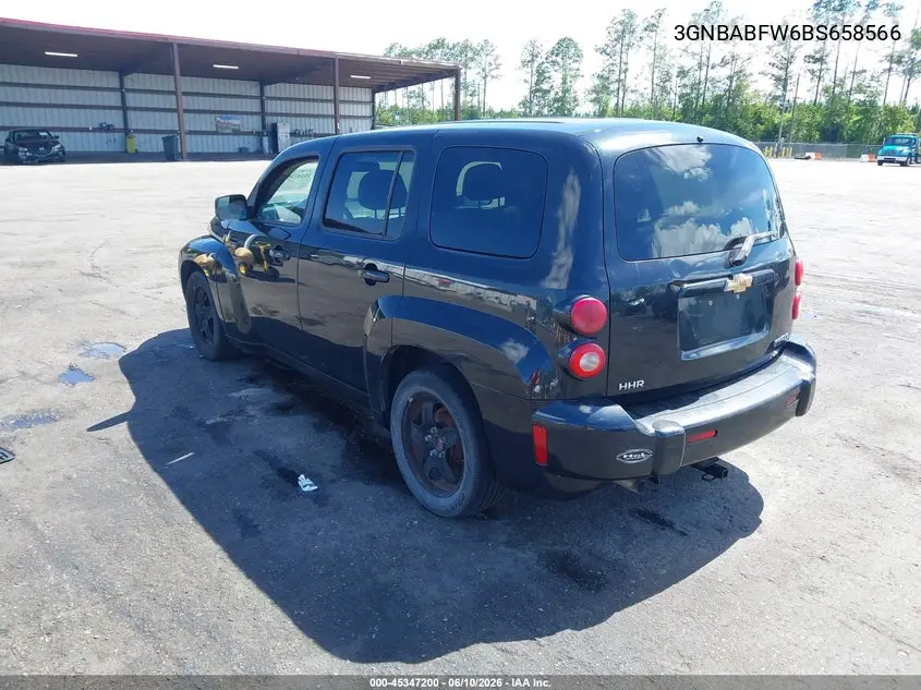 2011 Chevrolet Hhr Lt VIN: 3GNBABFW6BS658566 Lot: 45347200