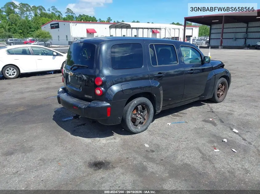 2011 Chevrolet Hhr Lt VIN: 3GNBABFW6BS658566 Lot: 45347200