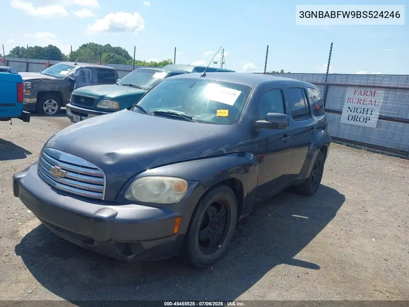 2011 Chevrolet Hhr Lt W/1Lt VIN: 3GNBABFW9BS524246 Lot: 45455528