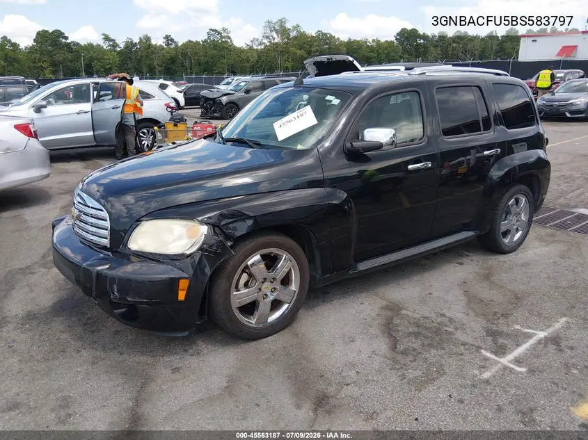 2011 Chevrolet Hhr Lt W/2Lt VIN: 3GNBACFU5BS583797 Lot: 45563187