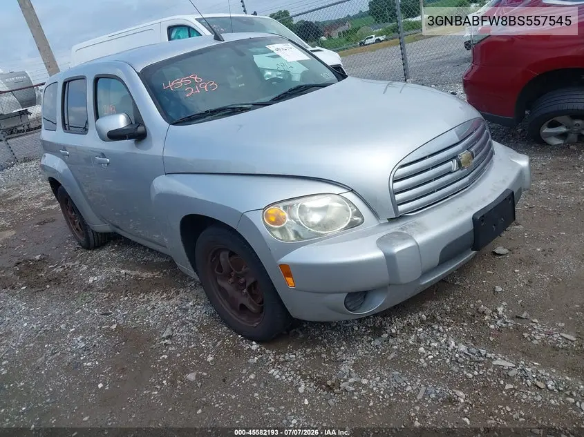 2011 Chevrolet Hhr Lt W/1Lt VIN: 3GNBABFW8BS557545 Lot: 45582193