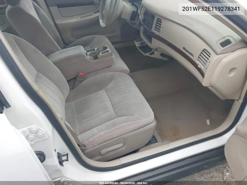 2001 Chevrolet Impala VIN: 2G1WF52E119278341 Lot: 45299344