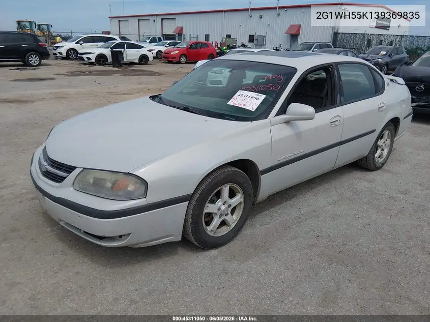 2003 Chevrolet Impala Ls VIN: 2G1WH55K139369835 Lot: 45311050