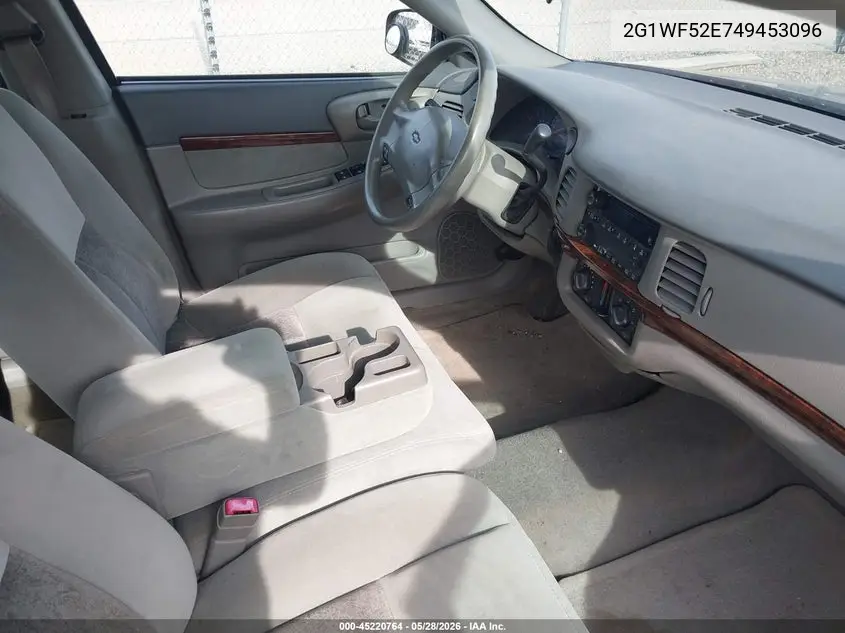 2004 Chevrolet Impala VIN: 2G1WF52E749453096 Lot: 45220764