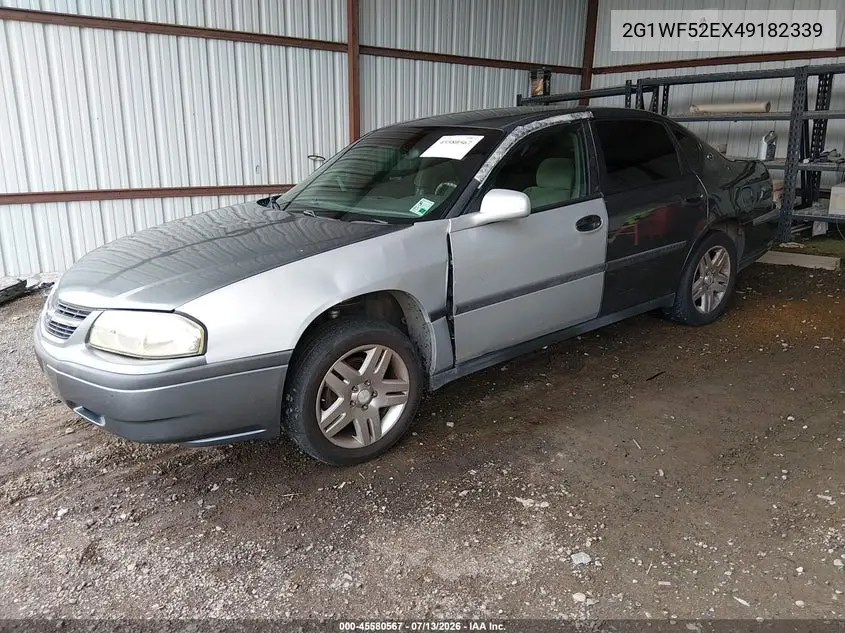 2004 Chevrolet Impala VIN: 2G1WF52EX49182339 Lot: 45580567
