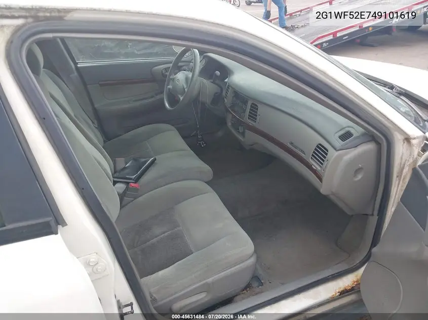 2004 Chevrolet Impala VIN: 2G1WF52E749101619 Lot: 45631484