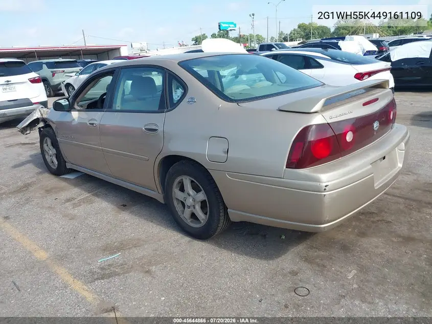 2004 Chevrolet Impala Ls VIN: 2G1WH55K449161109 Lot: 45644866